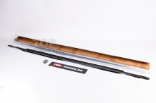 13898 Элероны под пороги M Performance на BMW 5 G30 черные