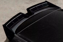 Продувной спойлер MS – Тюнинг Лисян Л6 (Ли Авто) – Черный глянец В комплекте двусторонний скотч, вырезанный по размерам плоскостей прилегания (3 шт.)