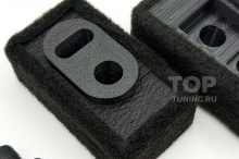 Проставки под передние сиденья для Лисян Л6 (30 мм, с карпетом) Комплект на 1 кресло | PET-G пластик