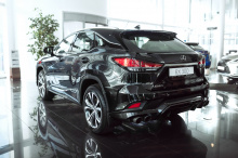 Аэродинамический обвес МТР Дизайн  для Лексус РХ (2019-2022) ABS-пластик | Штатная утсановка | Под окраску