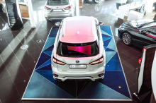 Аэродинамический обвес МТР Дизайн  для Лексус РХ (2019-2022) ABS-пластик | Штатная утсановка | Под окраску