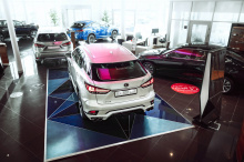 Аэродинамический обвес МТР Дизайн  для Лексус РХ (2019-2022) ABS-пластик | Штатная утсановка | Под окраску