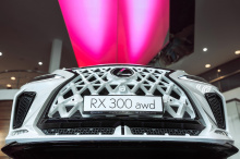 13968 Передний бампер MTR Design (в сборе) для Lexus RX (2019-2022)