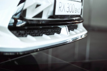 Передний бампер МТР Дизайн для Лексус РХ (2019-2022) ABS-пластик | Штатная установка | Под окраску