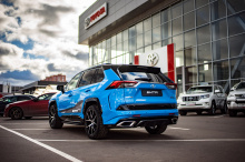 Аэродинамический обвес МТР Дизайн для Тойота РАВ4 (2018+) (XA50) ABS-пластик | Штатная установка | Под окраску