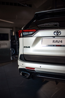 Аэродинамический обвес МТР Дизайн для Тойота РАВ4 (2018+) (XA50) ABS-пластик | Штатная установка | Под окраску