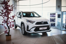 Аэродинамический обвес МТР Дизайн для Тойота РАВ4 (2018+) (XA50) ABS-пластик | Штатная установка | Под окраску