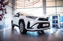 Аэродинамический обвес МТР Дизайн для Тойота РАВ4 (2018+) (XA50) ABS-пластик | Штатная установка | Под окраску