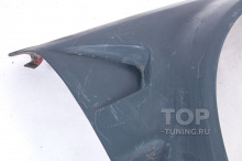 Передние крылья BNZ — Тюнинг Хонда Аккорд 6 под Японский кузов Под окраску / Стеклопластик / Требуется подгонка