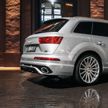 13999 Задний бампер MTR Design (в сборе) для Audi Q7 S-line (2015-2019)