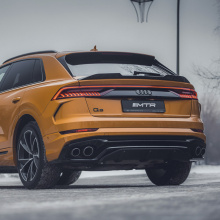 14003 Карбоновый спойлер MTR Design для крышки багажника Audi Q8 (2018-2023)