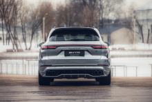 Аэродинамический обвес МТР Дизайн для Порше Каен (9Y0 / 9Y3) (2017–2023) ABS-пластик | Штатная установка | Для комплектаций Base / S / Turbo