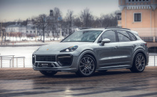 Аэродинамический обвес МТР Дизайн для Порше Каен (9Y0 / 9Y3) (2017–2023) ABS-пластик | Штатная установка | Для комплектаций Base / S / Turbo