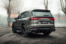 Аэродинамический комплект МТР Дизайн — Тюнинг Лексус ЛХ 500д / 600 (J301)  Натуральный карбон или карбон под окраску | Штатная установка | Под бензиновую или дизельную версию