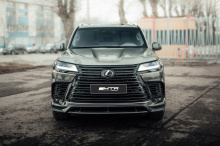 Аэродинамический комплект МТР Дизайн — Тюнинг Лексус ЛХ 500д / 600 (J301)  Натуральный карбон или карбон под окраску | Штатная установка | Под бензиновую или дизельную версию