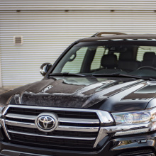 14036 Карбоновая накладка MTR Design на капот Toyota Land Cruiser 200 (2015-2021. J200)