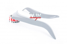 1461 Реснички передней оптики Jaos на Toyota Land Cruiser Prado 150