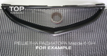Пластиковая сетка в бампер, решетку радиатора или воздухозаборник ЛАМБО Тип 1 - Мелкая ячейка 