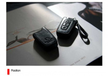 Чехол для смарт-ключа (3 кнопки) для Hyundai Solaris.