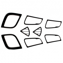 Тюнинг интерьера Хендай Солярис - Комплект накладок на элементы салона.