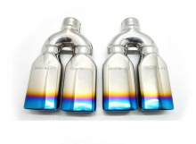 Универсльная сдвоенная насадка глушителя Sterlin F1