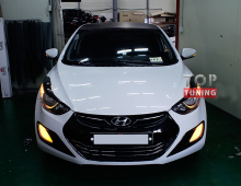 Сверх-яркие, 24w, светодиодные модули-вставки в противотуманные фары