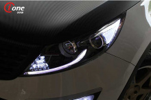 Тюнинг оптики Киа Спортеж