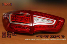 Тюнинг задних фонарей Kia Sportage