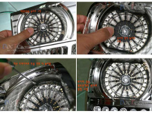 Тюнинг задней оптики Санг Йонг Кайрон - LED-вставки в задние стоп-сигналы