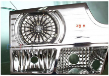 Тюнинг задней оптики Санг Йонг Кайрон - LED-вставки в задние стоп-сигналы