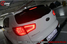 Тюнинг оптика для Киа Спортаж - светодиодные модули в фонари