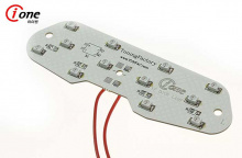 Стайлинг Хендай Соната 6 - светодиодные модули для подсветки дверей - комплект 2 шт. - производитель Ione