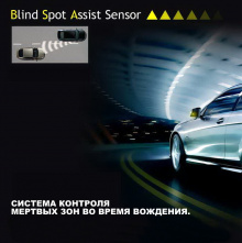 Набор Кабис - система контроля слепых зон + подогрев зеркал - для Hyundai ix55 (Веракруз).