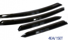 Тюнинг Киа Соул - тонированные ветровики на боковые окна