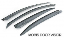 Тюнинг Хендай Соната 6 - тонированные ветровики на боковые окна - комплект из 4 штук - Mobis.