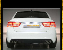 Двойная насадка на глушитель Sequence, вход 60мм