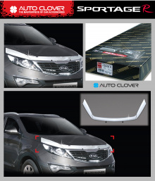 Тюнинг дефлектор капота на KIA Sportage