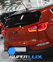 Светодиодные задние фонари - тюнинг Киа Спортейдж