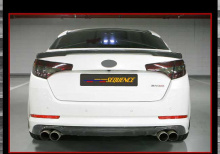 Карбоновый диффузор заднего бампера - Тюнинг KIA Optima, от ателье SEQUENCE.