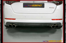 Карбоновый диффузор заднего бампера - Тюнинг KIA Optima, от ателье SEQUENCE.