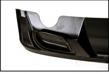 Диффузор заднего бампер с имитацией раздвоенного выхлопа - тюнинг Chevrolet Cruze, седан.