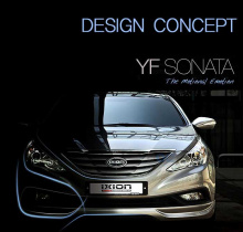 Тюнинг Хендай Соната 6 - юбка заднего бампера - обвес Ixion.