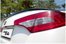 Тюнинг Киа Оптима - задний спойлер и окантовка дверей