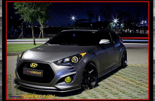 Тюнинг Хендай Велостер - задний спойлер