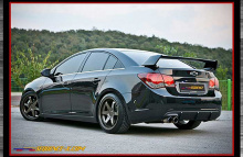 Тюнинг спойлер Sequence на Шевроле Круз