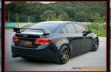 Тюнинг спойлер Sequence на Шевроле Круз