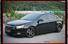 Тюнинг спойлер Sequence на Шевроле Круз