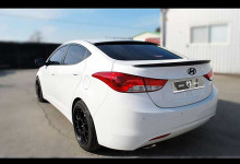 Тюнинг спойлер крышки багажника Хеднай Элантра