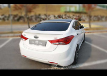 Тюнинг спойлер крышки багажника Хеднай Элантра