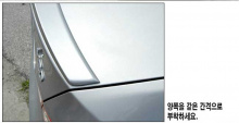 Тюнинг Hyundai Sonata - спойлер крышки багажника.